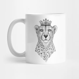 The Queen Cheetah Mug